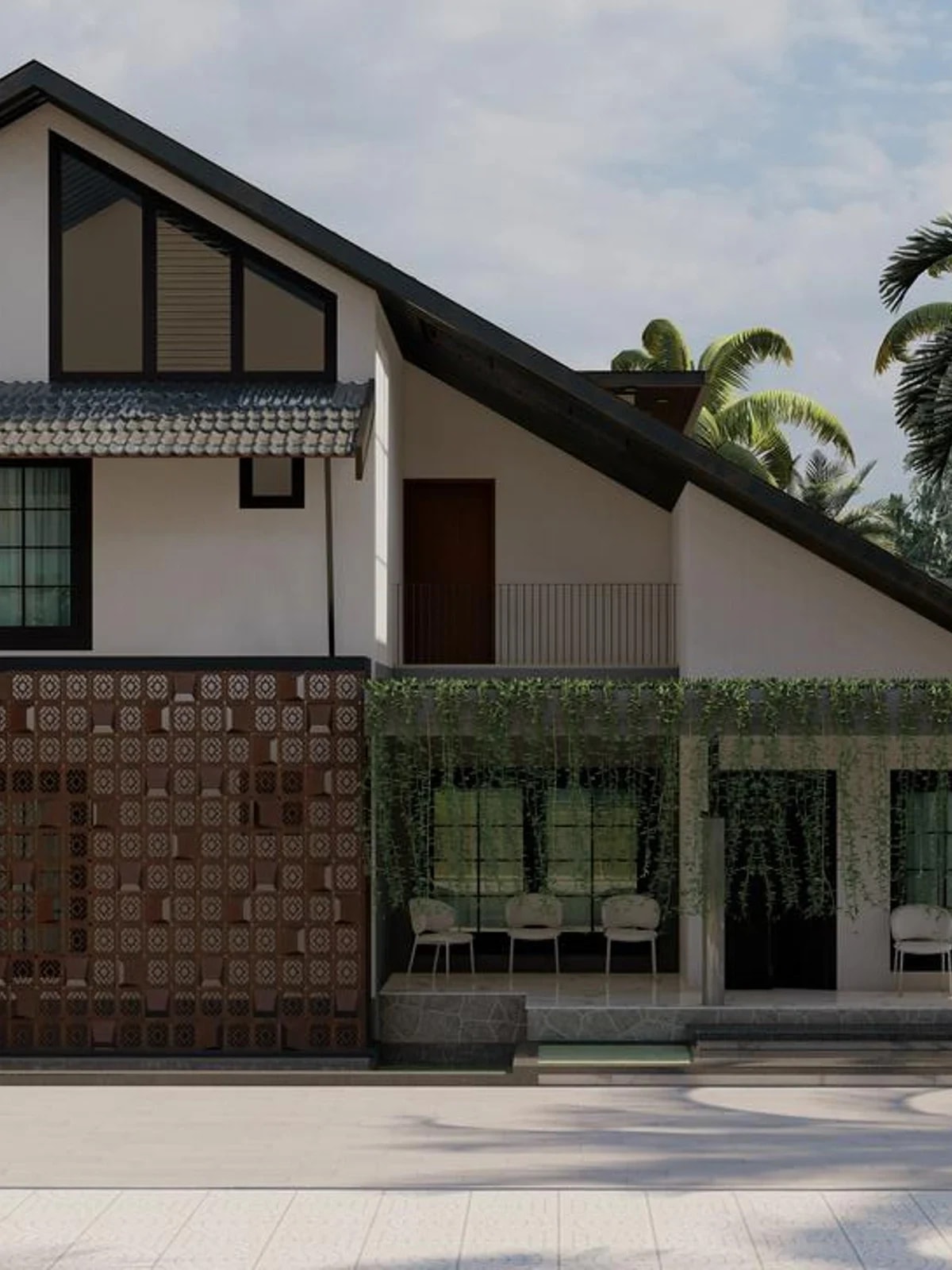 A Whitestone-built home in Kerala