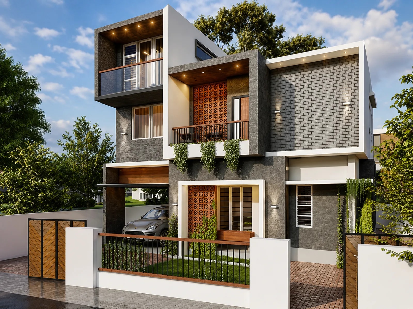 A Whitestone-built home in Kerala
