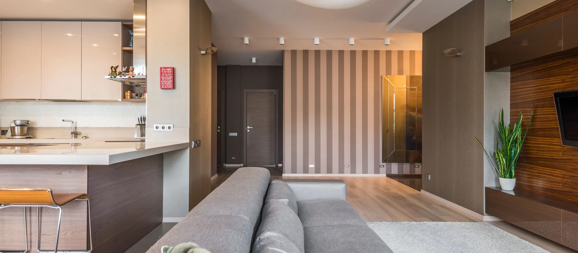 Interior fit-out — living & dining